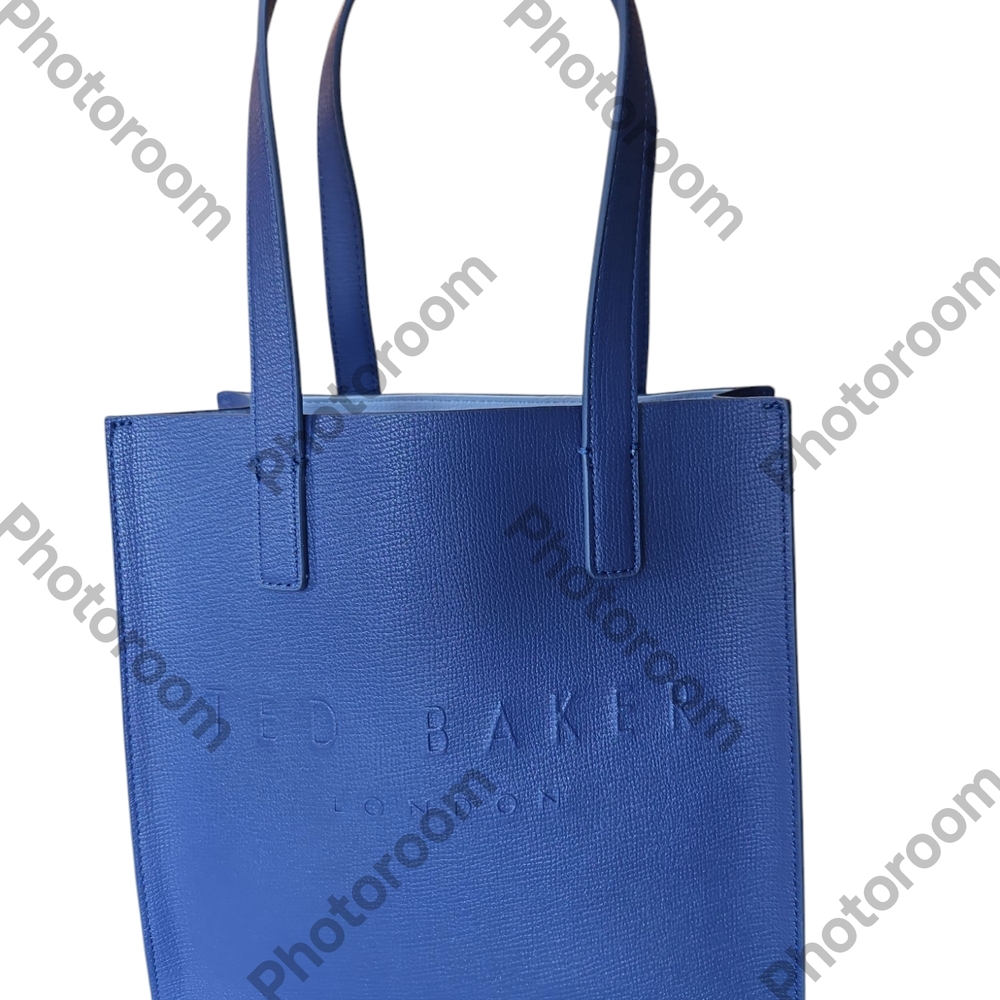 Ted Baker The Icon Blue Women's Tote Bag - Picture 5 of 12